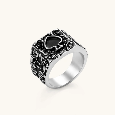 Ace of Spades Ring
