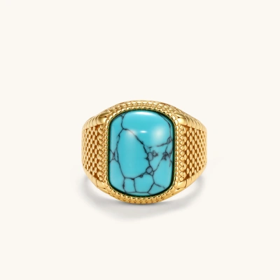 Turquoise Signet Ring