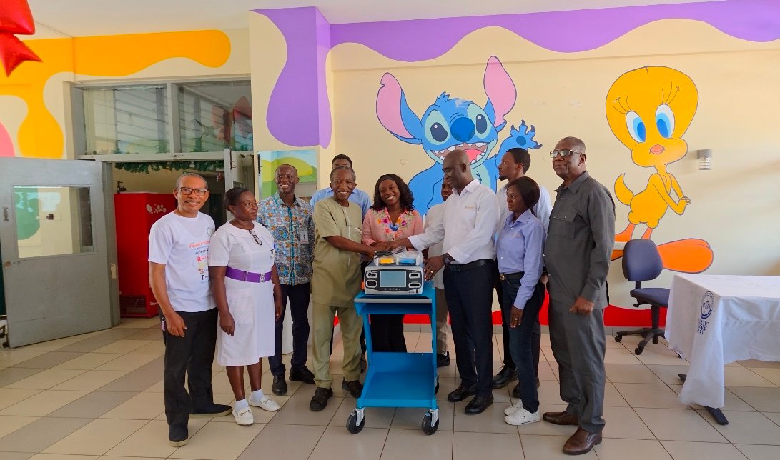 Quantum LC donates surgical equipment to Korle Bu Department of Child Health