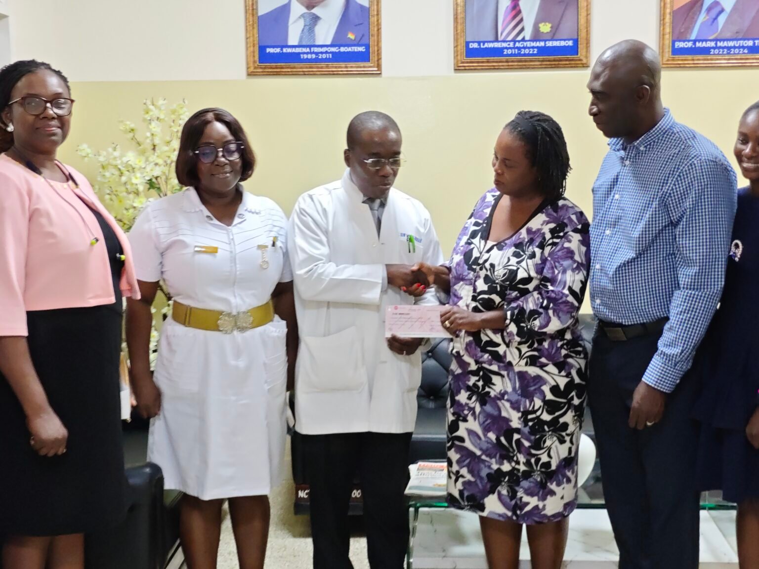Quantum LC donates medical equipment to National Cardiothoracic Centre