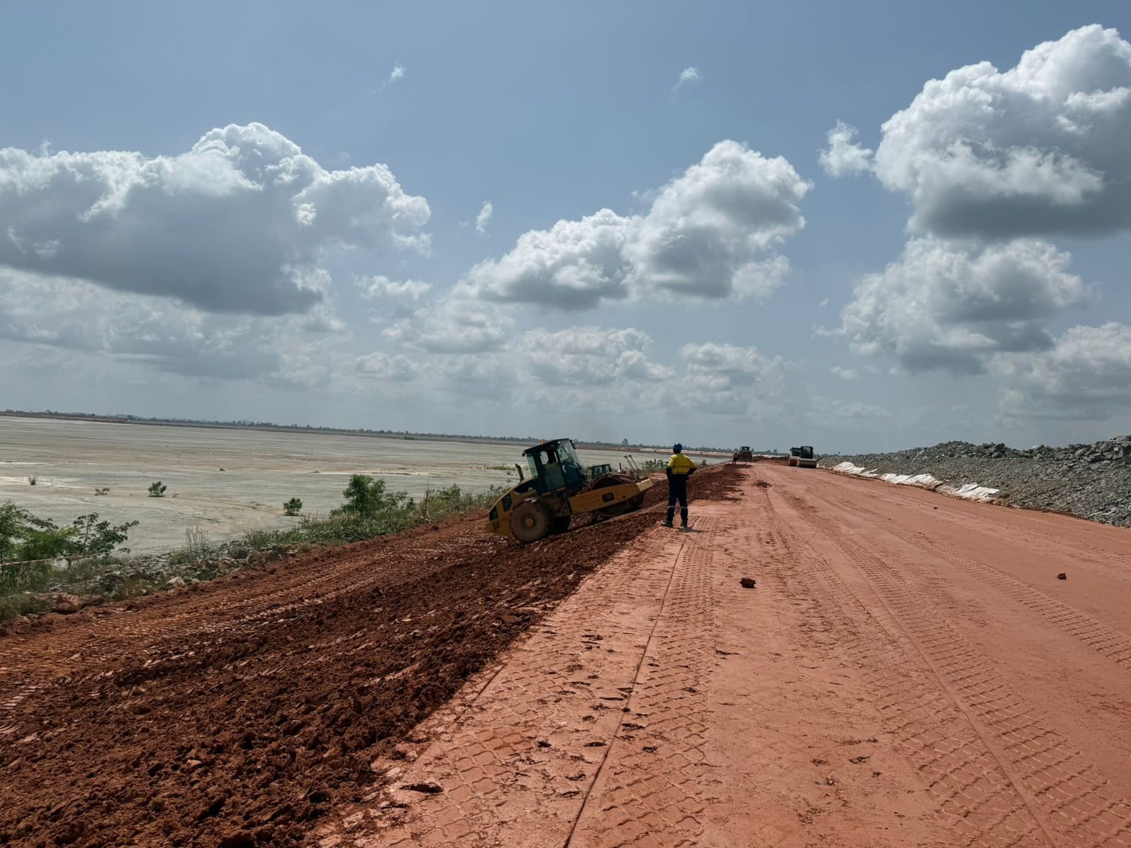 Ahafo South 170MT TSF raise construction