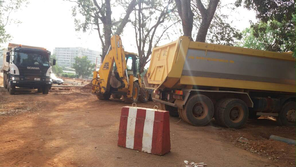 Kotoka International Airport Terminal 3 earthworks