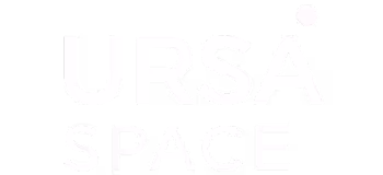 Ursa Space Logo White