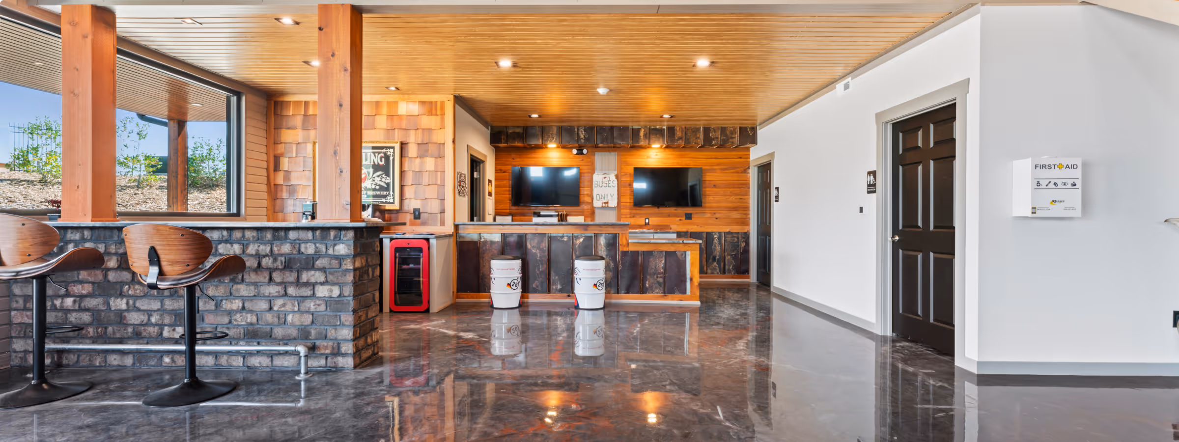 Community area at The Garages at LKN