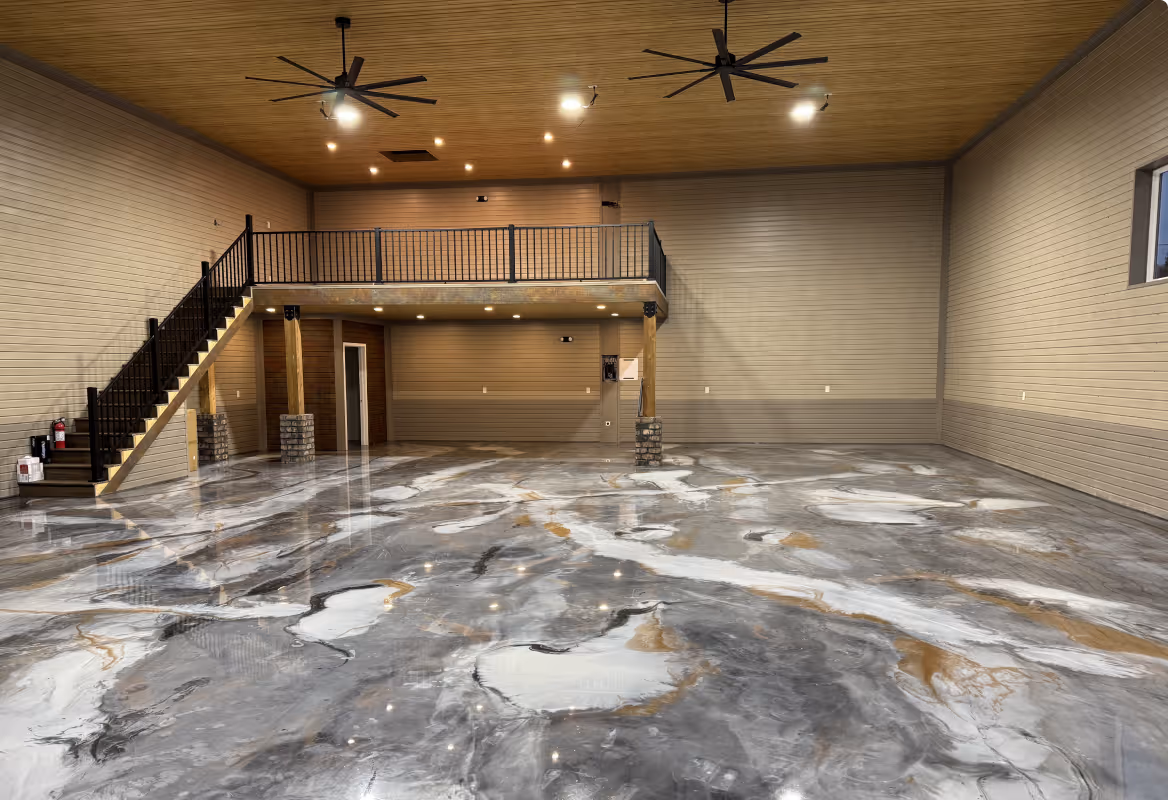 Interior of luxury storage unit