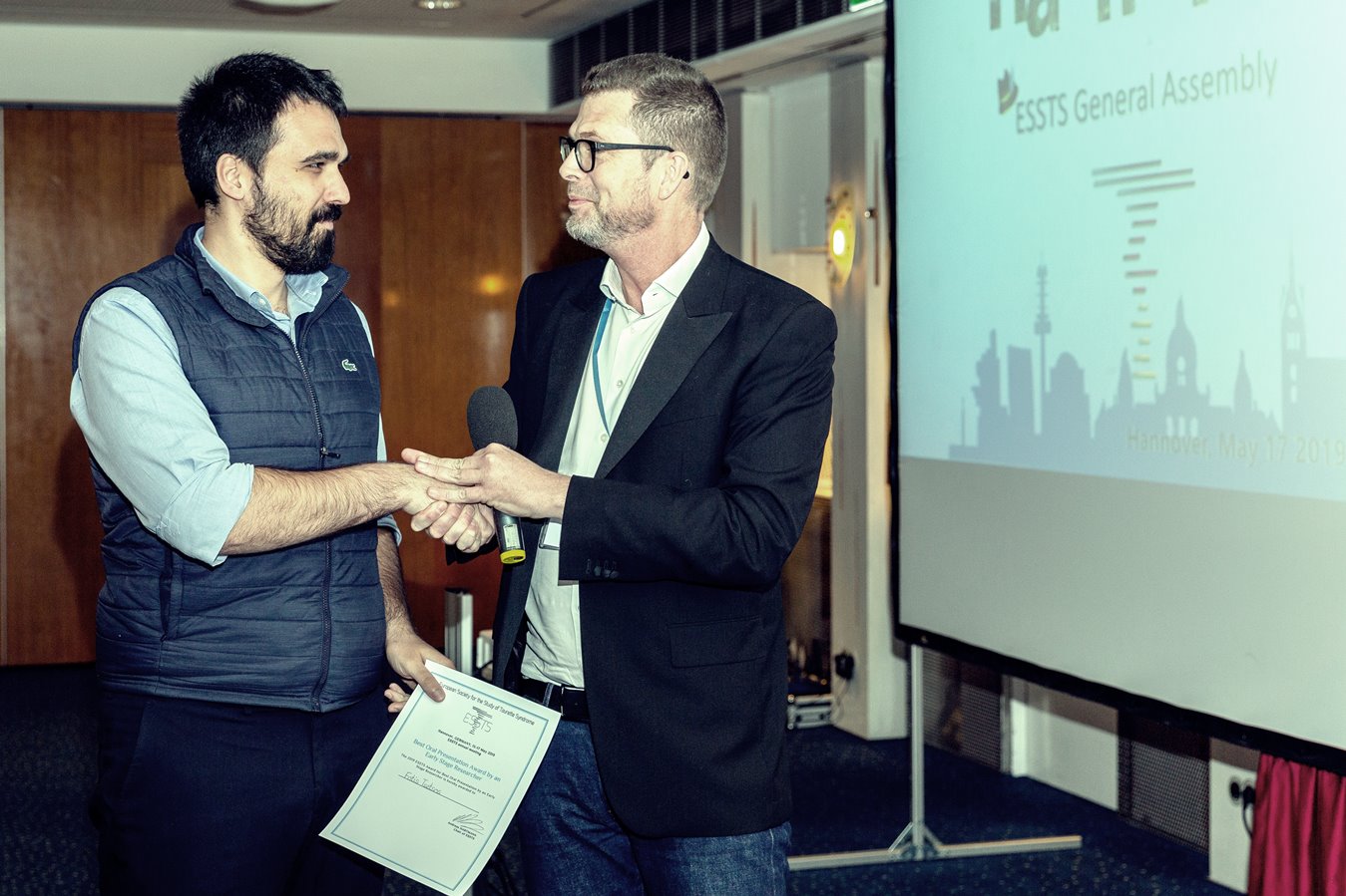 Fotis TSETSOS-1st prize-Best oral presentation