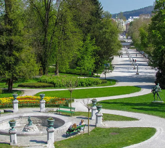 Morning run in Park Tivoli (photo credits: visitljubljana.com)