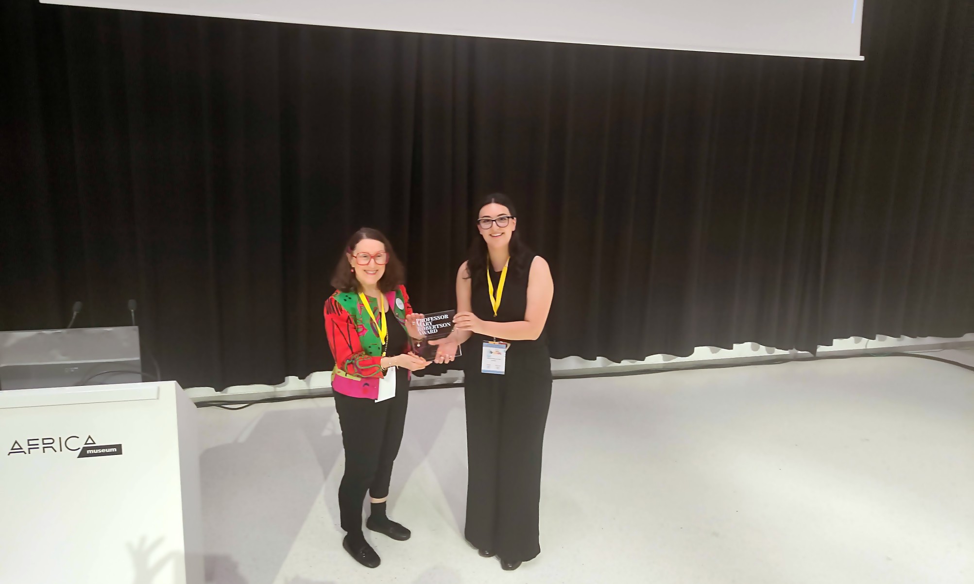 Mary Robertson and Jade-Jocelyne Zouki