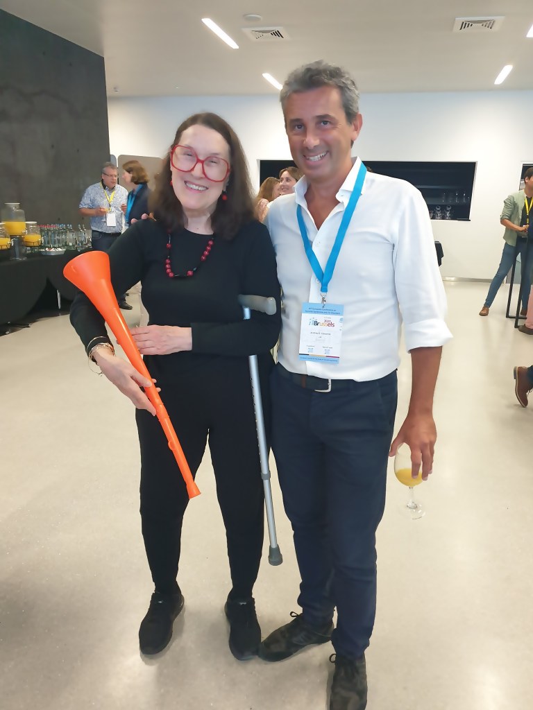 Mary Robertson and Andrea Cavanna