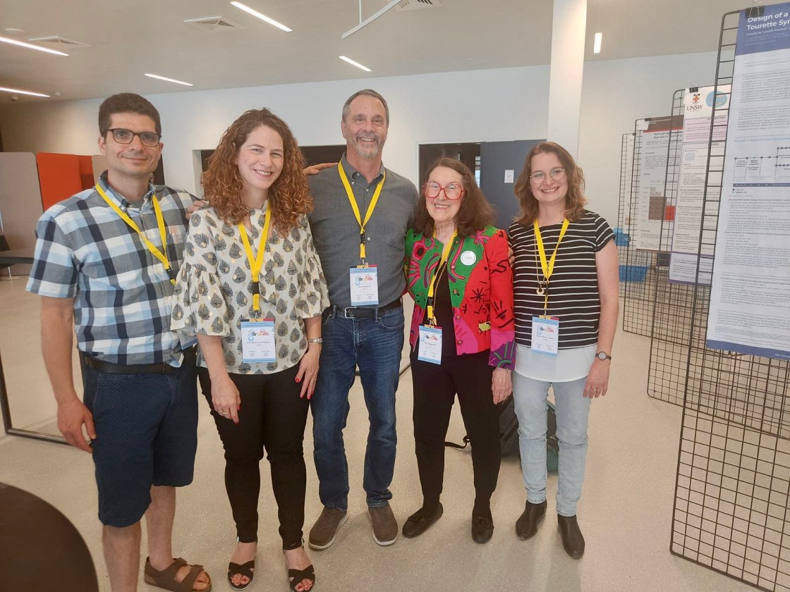 Elia Abi-Jaoude, Noa Benaroya-Milshtein, John Piacentini, Mary Robertson and Dana Feldman- Sadeh