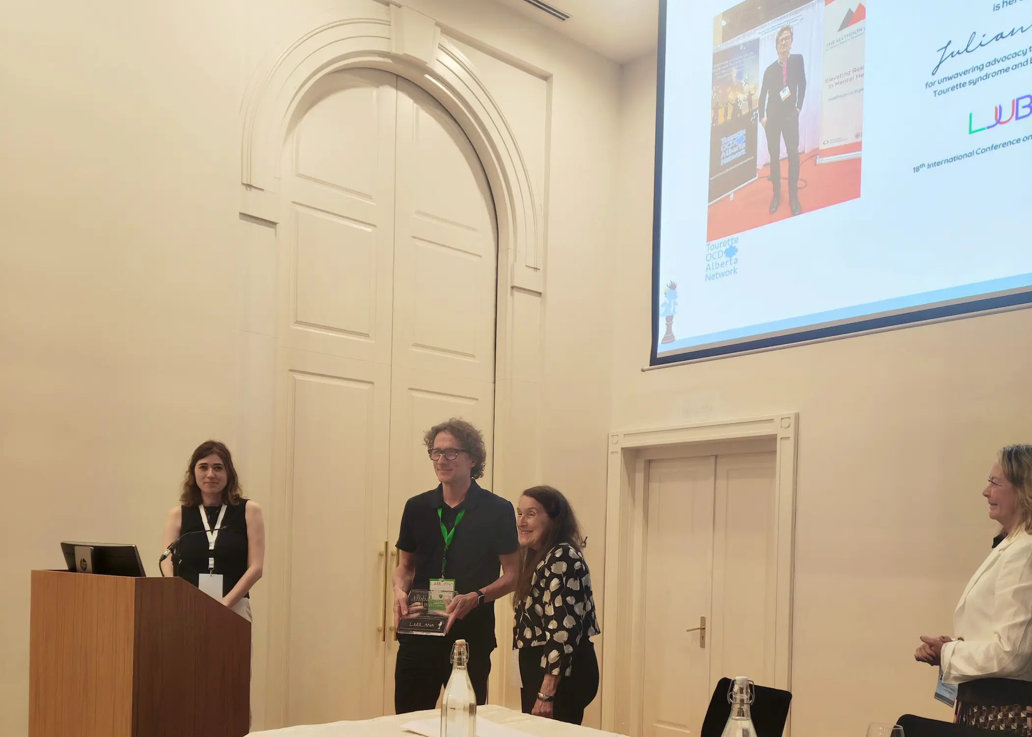 Christelle Nilles, Julian Fletcher, Professor Mary Robertson