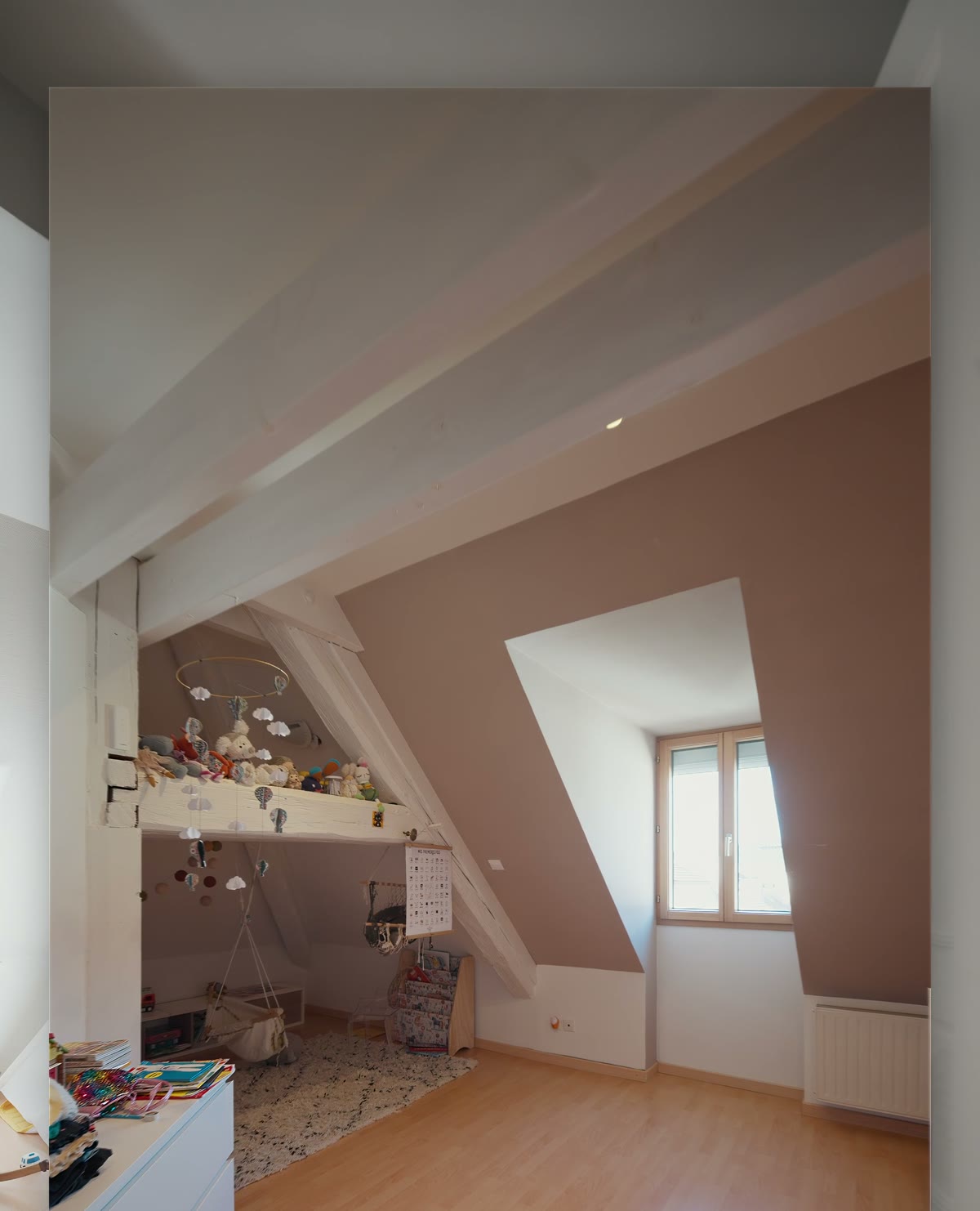 La chambre mansardée