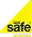 Get Safe Road logo in yellow and black colors.