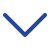Blue downward chevron arrow icon.