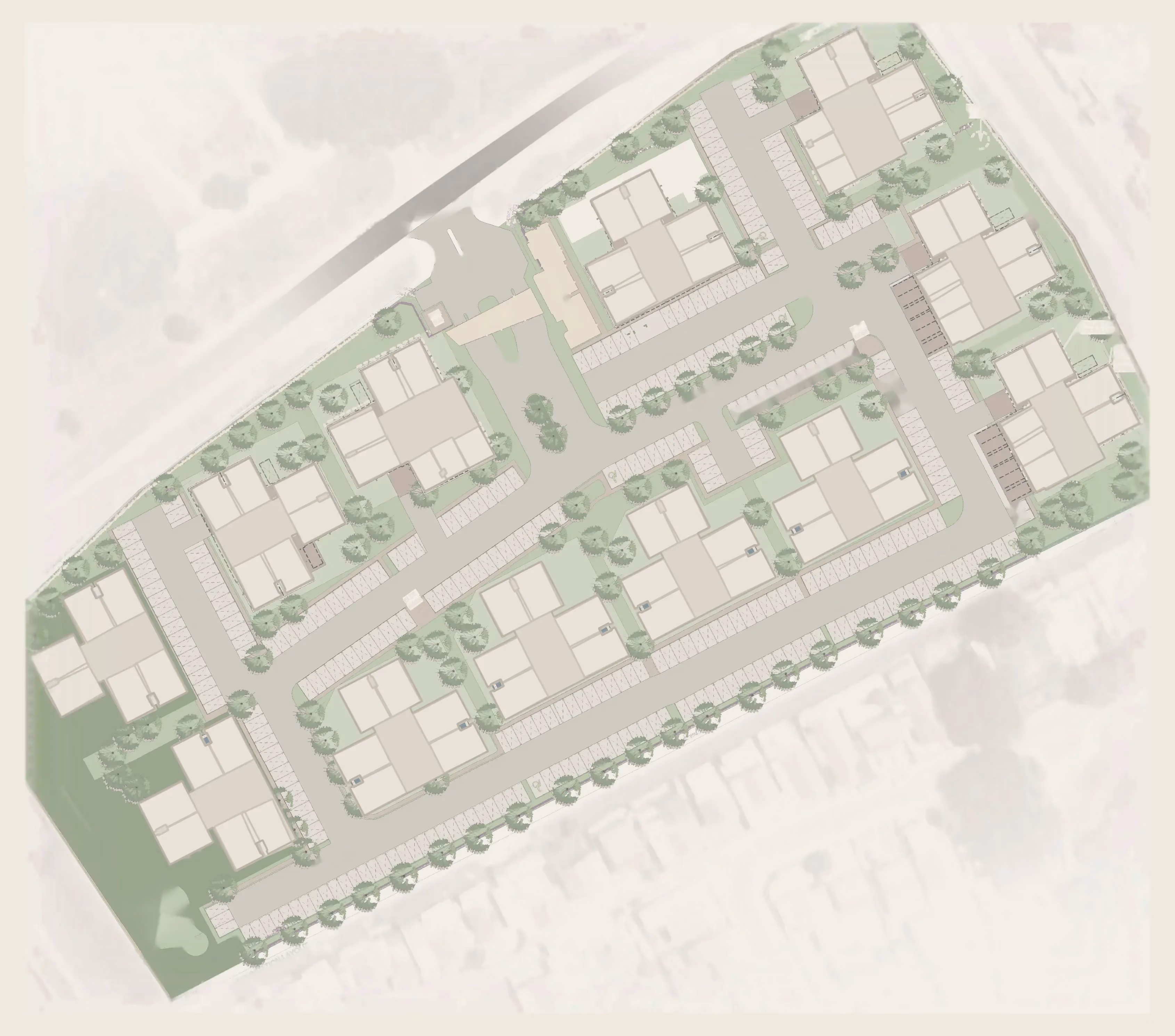 Oakhills Estate site plan