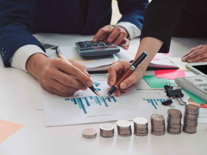 Accounts payable team processing vendor payments