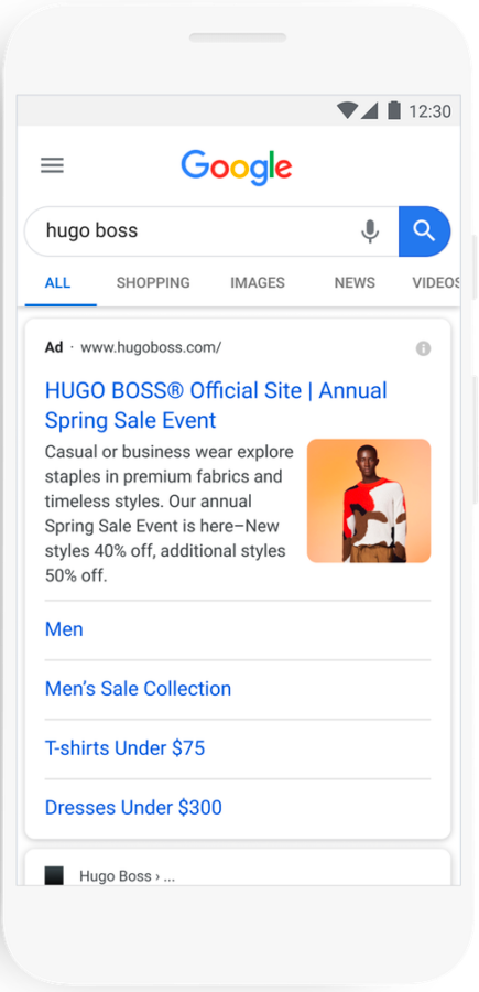 Image extension - Google Ads