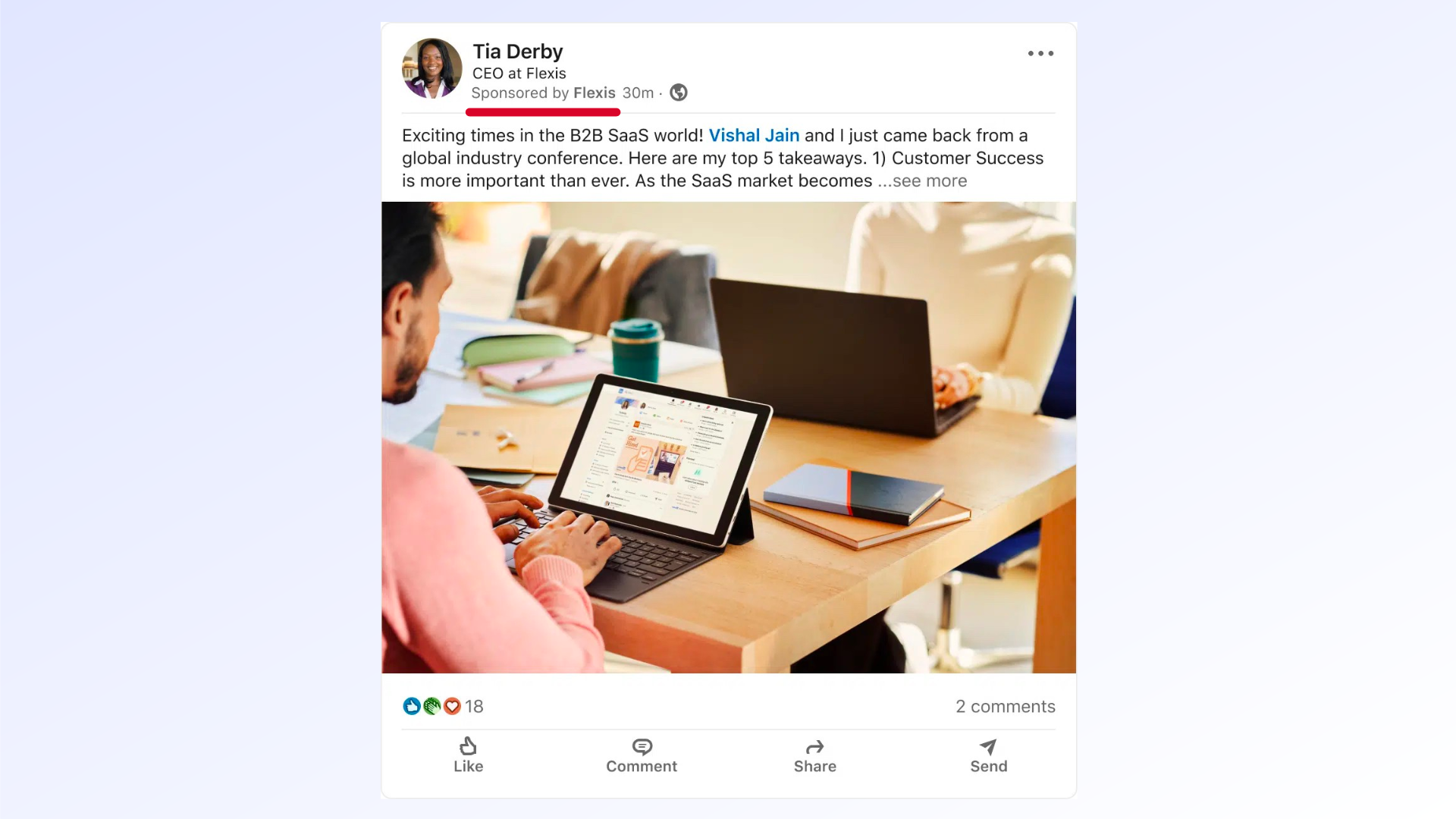 Thought Leader Ads - LinkedIn