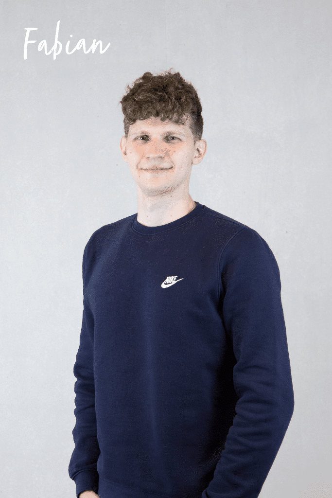 Portrait Fabian	Online-Marketing Werkstudent