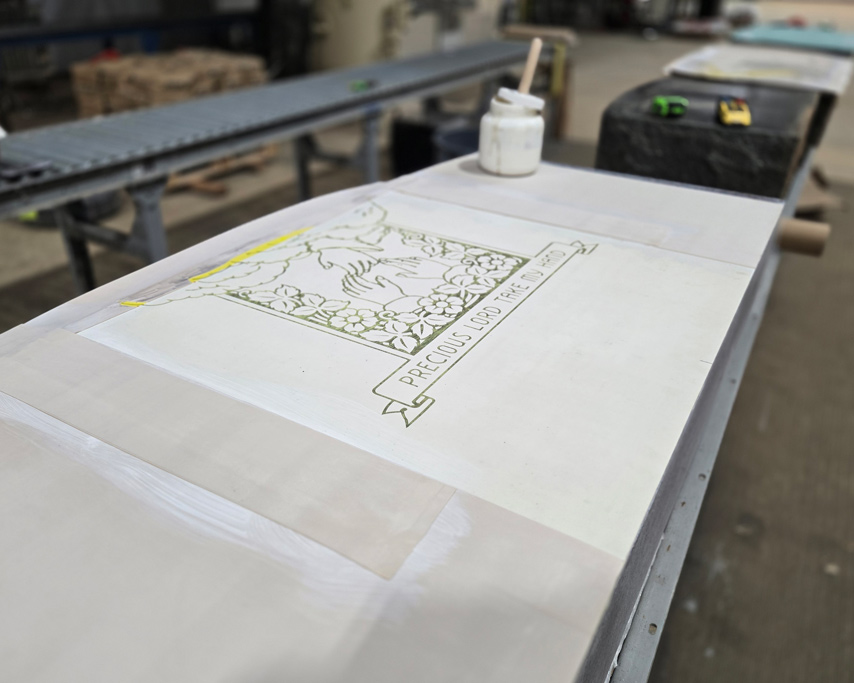 [background image] cemetery grounds