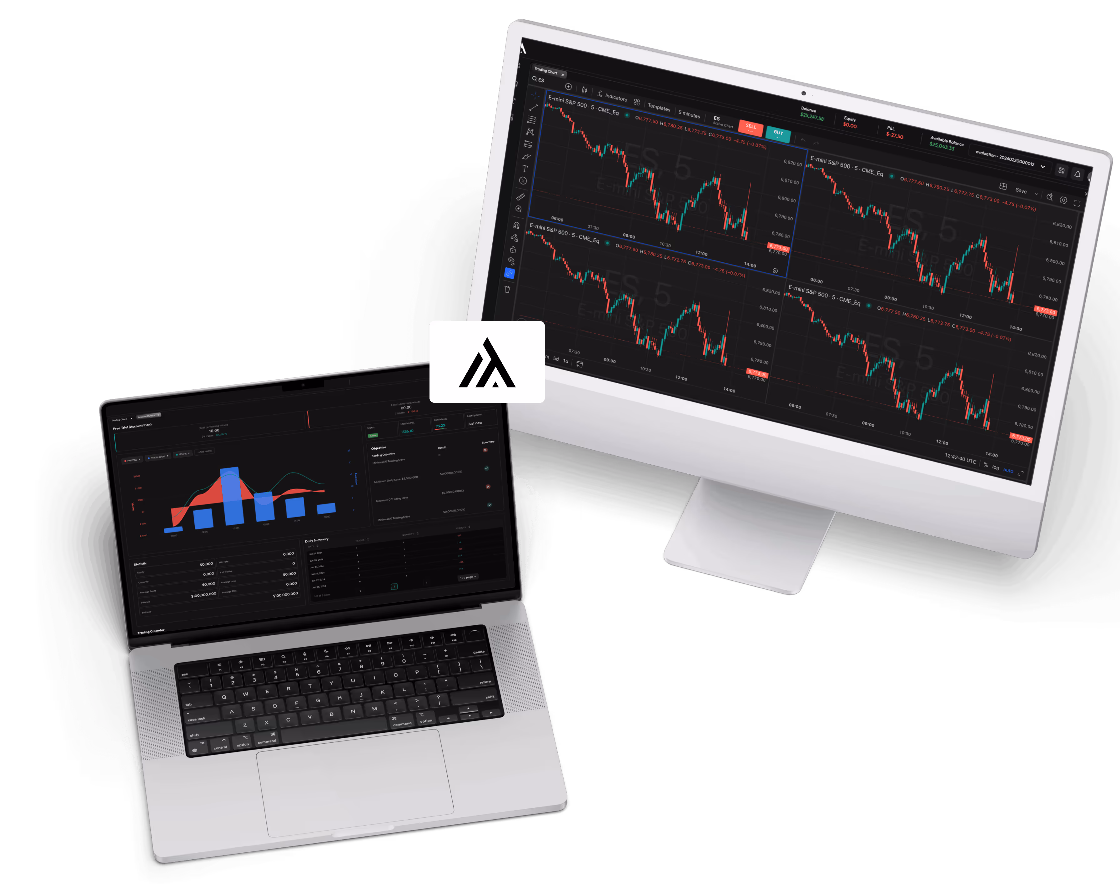 Alpha Trader Screens