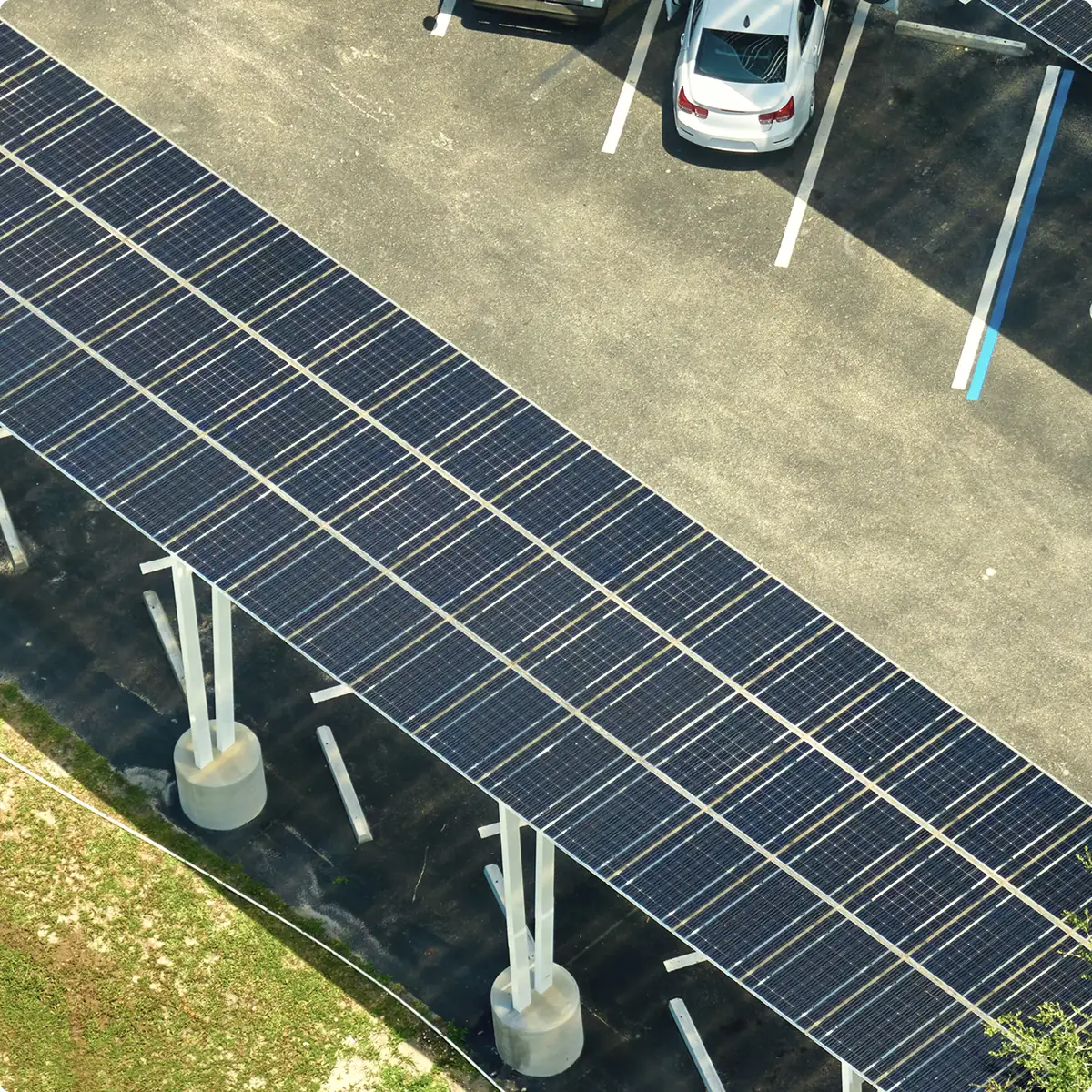 Pensiline fotovoltaiche Mantova SPR Studio Progetto Realizzo