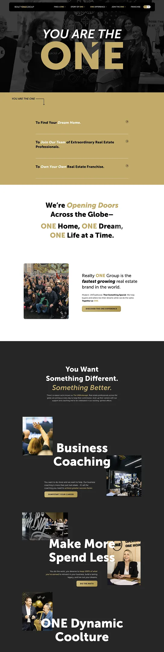 Design and development for real estate company