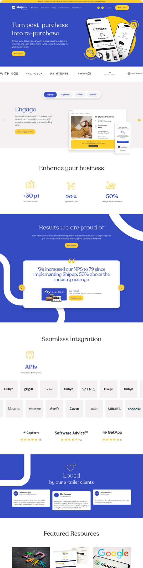 Development for post-purchase technology
