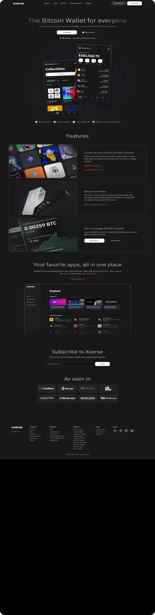 Development for a Web3 Bitcoin Wallet