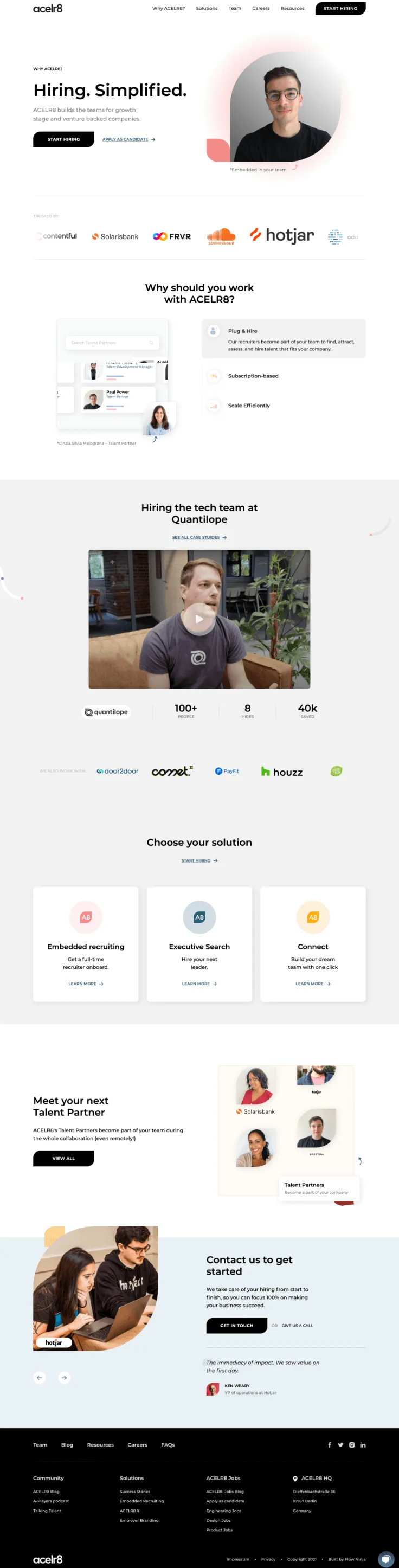 Re-design for a inclusive hiring partner