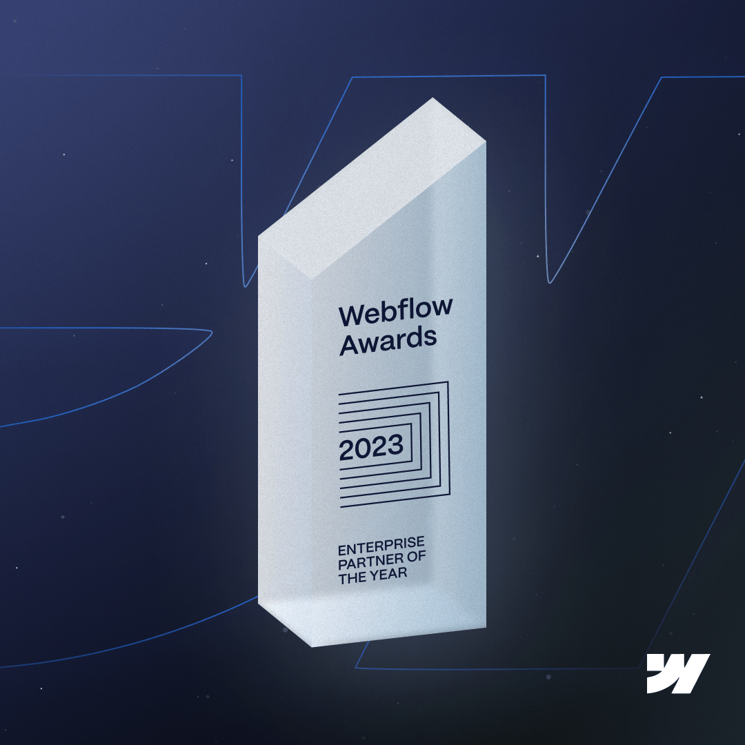 Webflow Recognizes Flow Ninja as 2023 Enterprise Partner of the Year