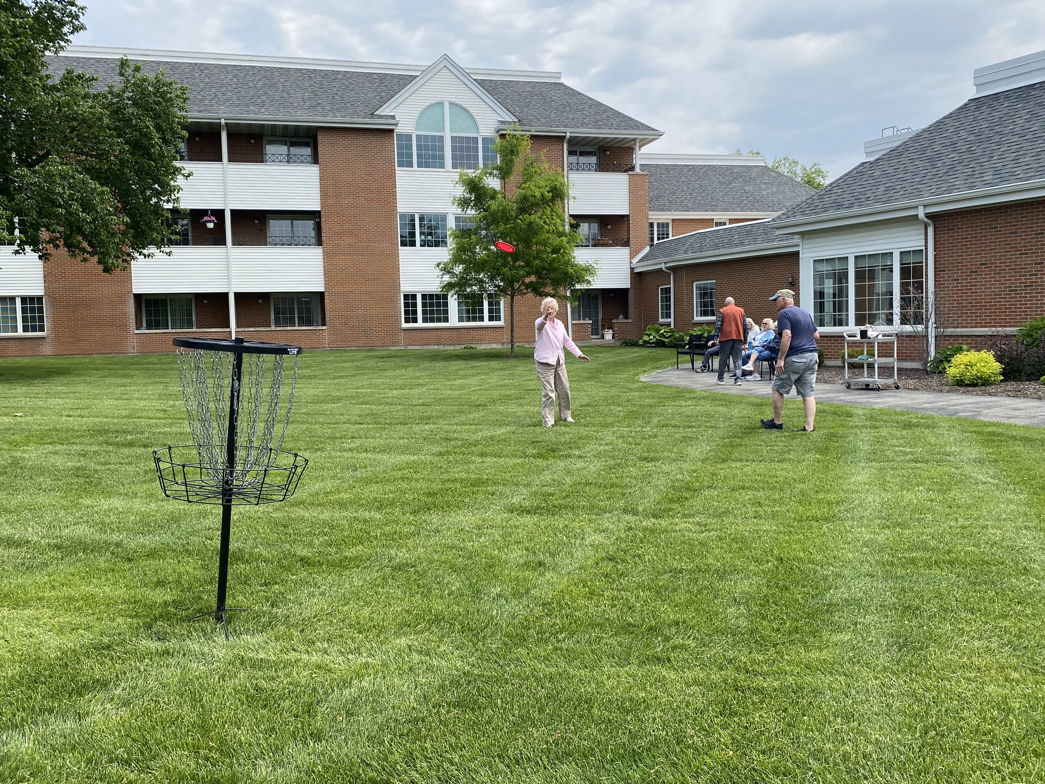 Afternoon Frisbee Game