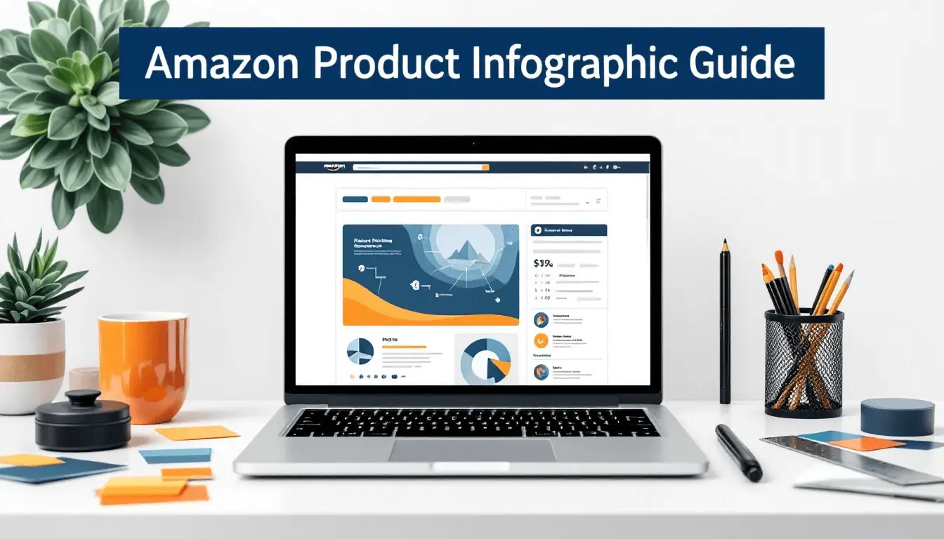 What is a hero shot plus infographic support: example of product image hierarchy for ecommerce