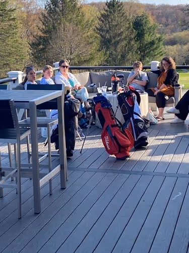 people sitting on a couch