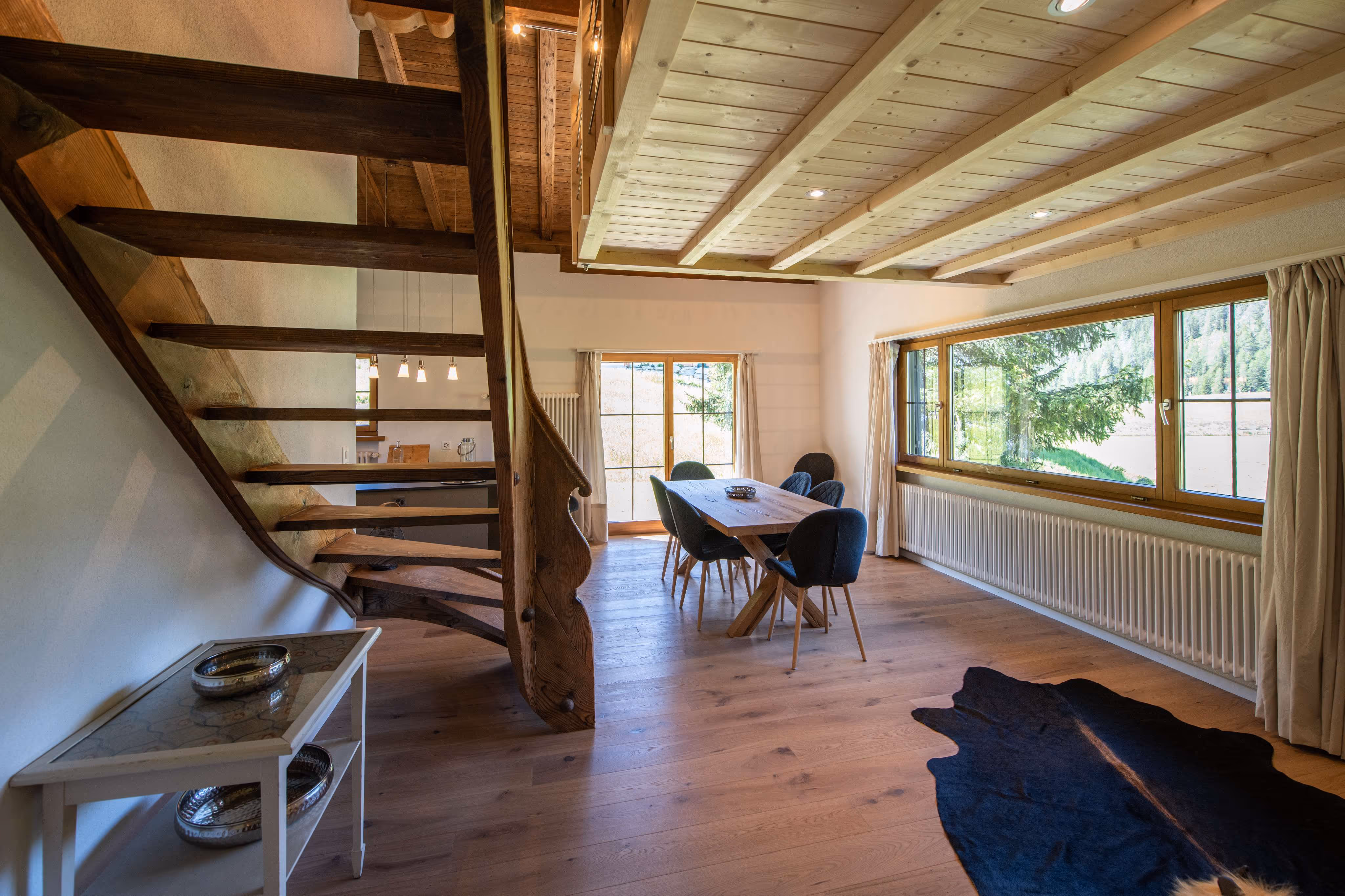 Innenraum Ferienhaus Chalet Laret in Davos