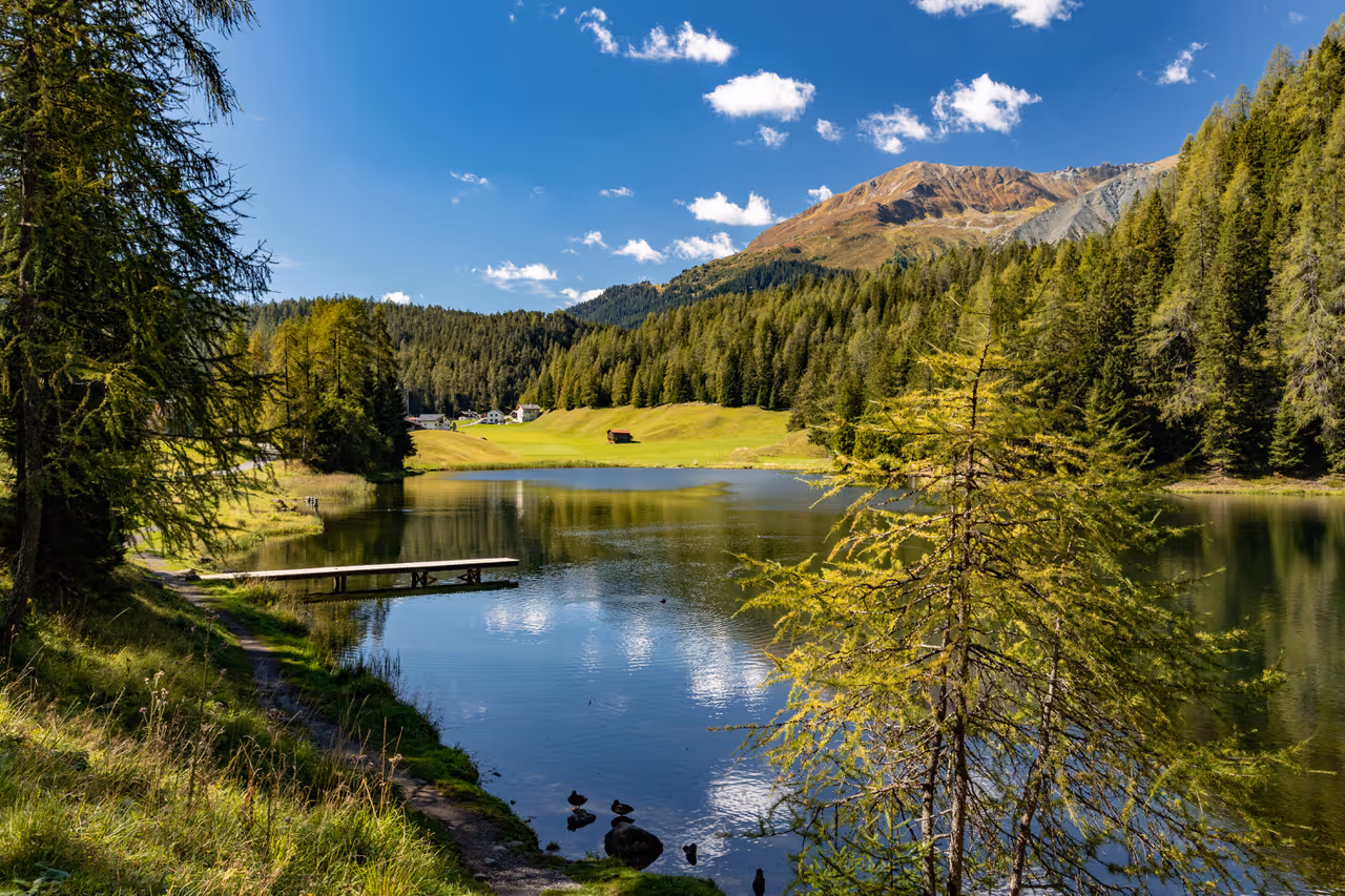 Umgebung Ferienhaus Chalet Laret in Davos