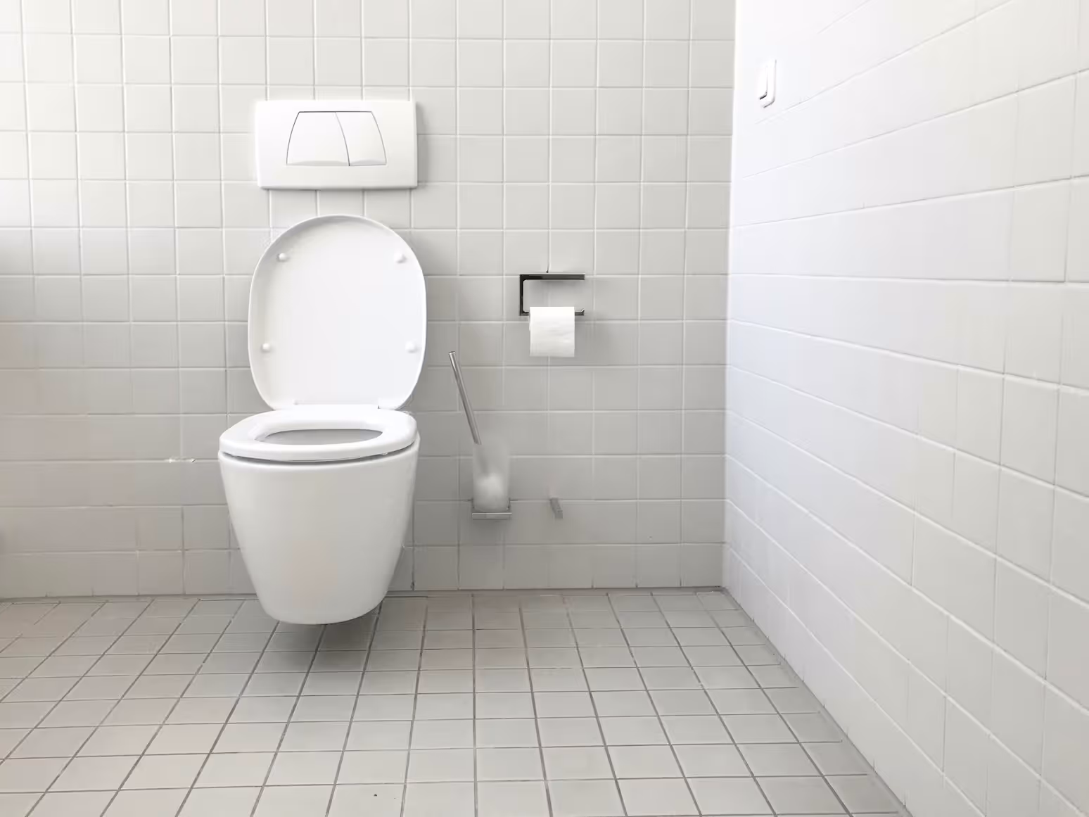 Bild einer sauberen Toilette