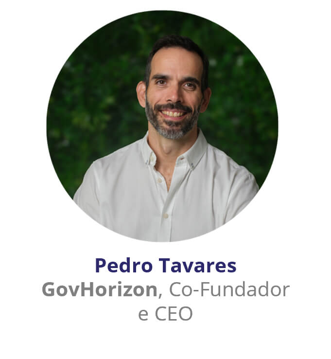 Pedro Tavares, GovHorizon, Co-Fundador e CEO