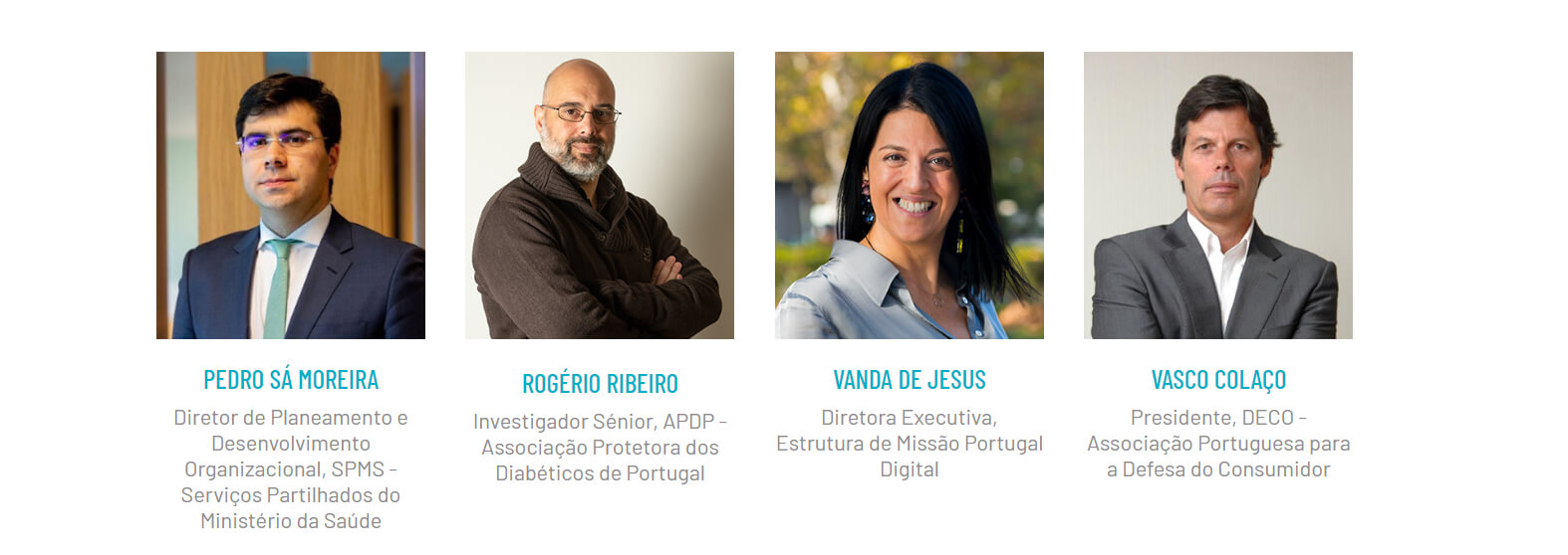 Painel de oradores da DIGITAL HEALTH