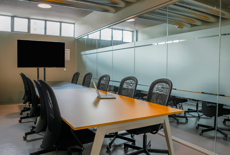 MUDA Digital Hub Sala de Reunião