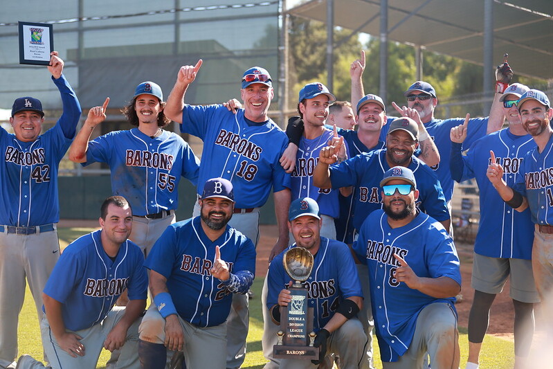 2024 Spring/Summer AA Champions - Barons defeated Cali Rangers 11-6