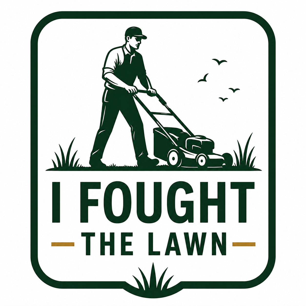 I Fought the Lawn Logo