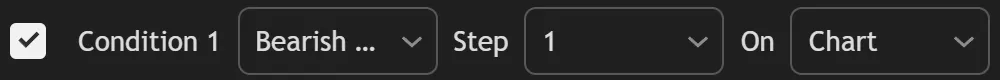 SFX Backtester setting short strategy conditions