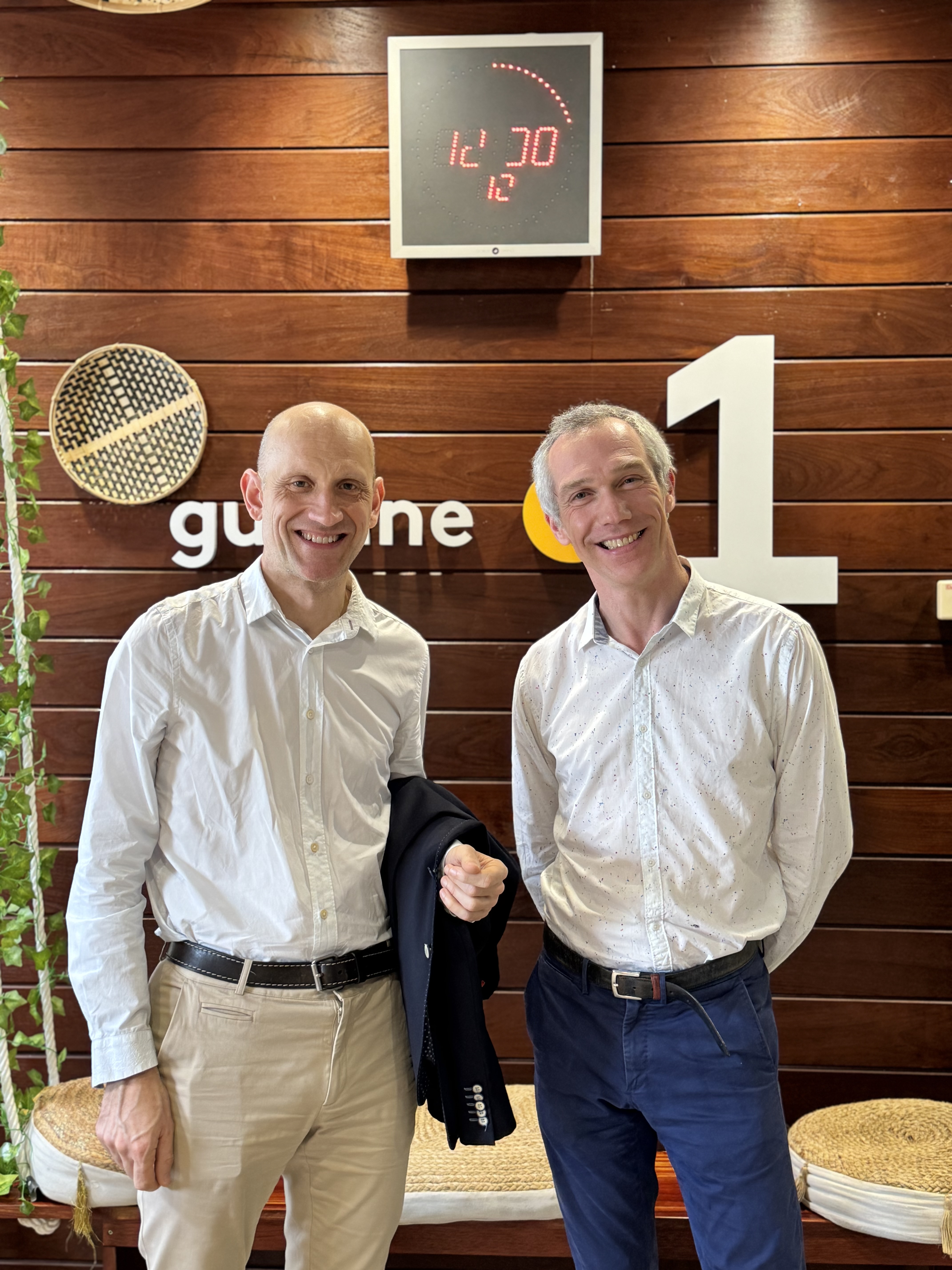L'équipe Lv Consultants invité sur le plateau de Guyane 1ere