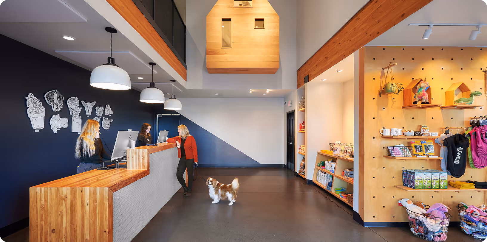 Sniff Dog Hotel Lobby
