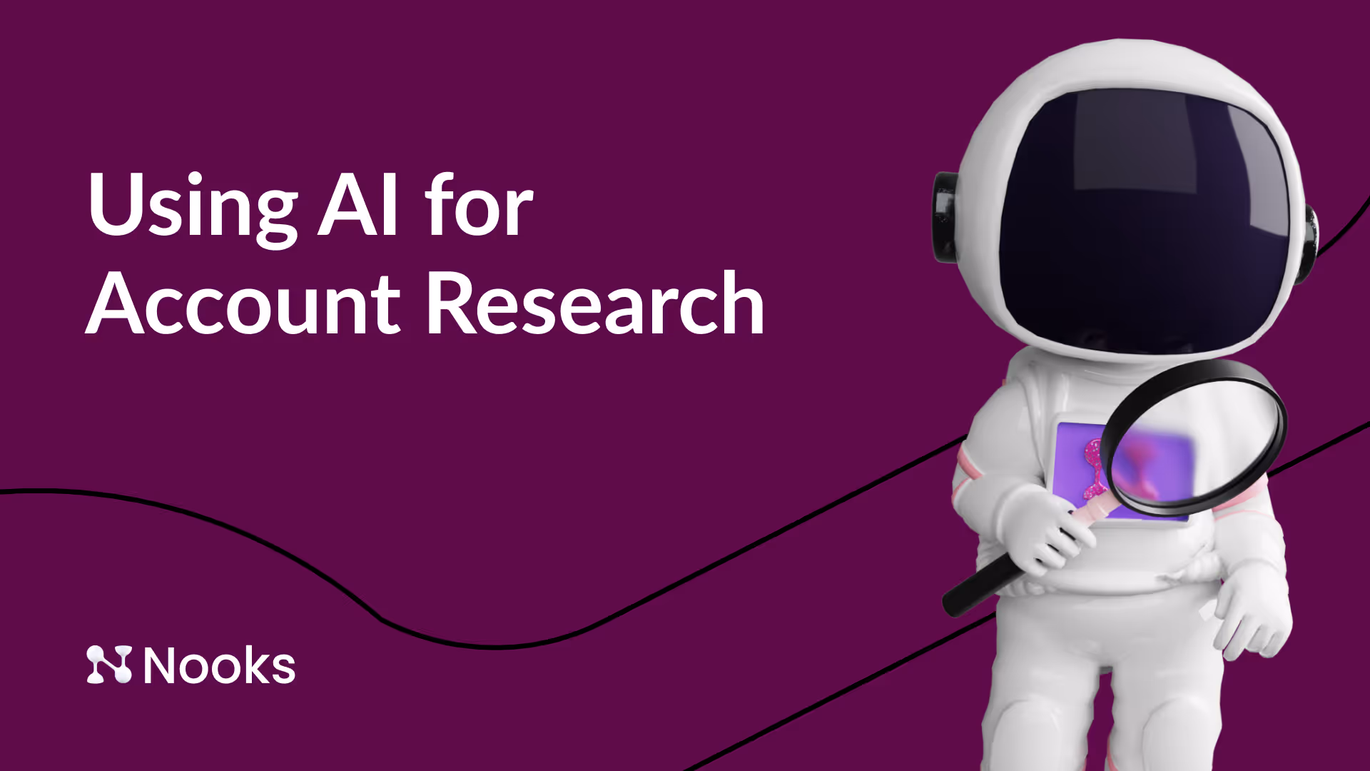 Using AI for sales account research