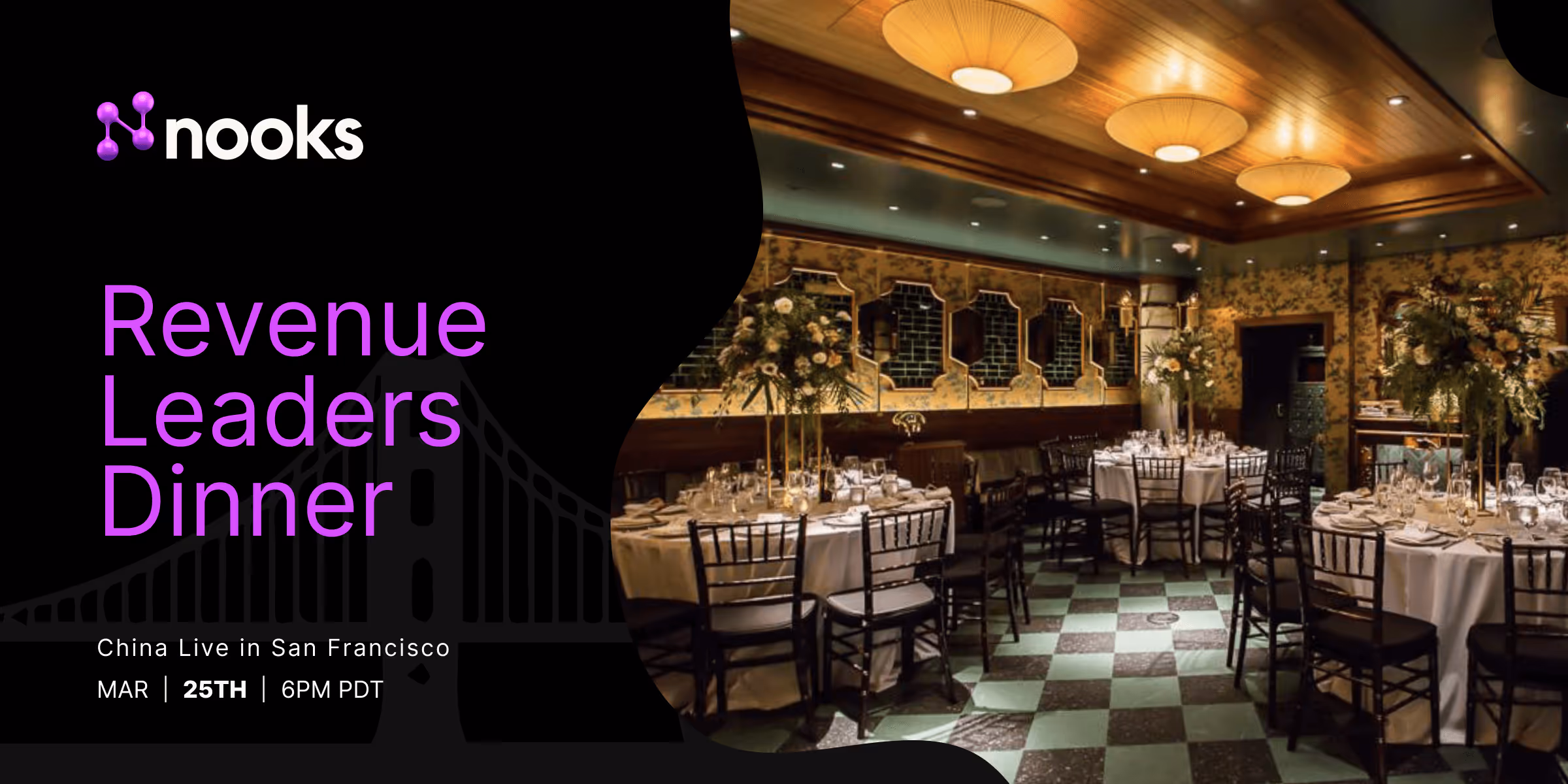 Revenue Leaders Dinner in San Francisco