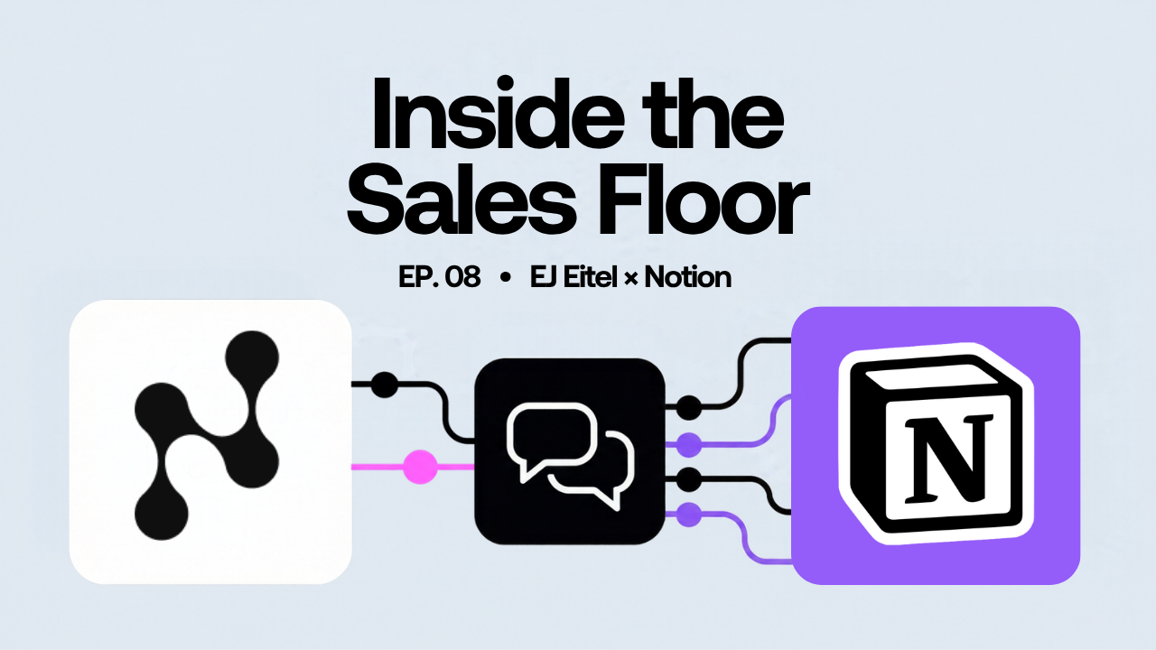 Episode 8: How Notion Turbocharged Its Outbound and Increased Meetings per Rep up to 10x
