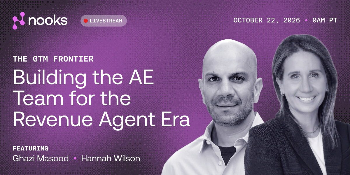 The GTM Frontier: Building the AE Team for the Revenue Agent Era