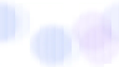 Abstract soft gradient background with overlapping blue and purple vertical shapes on white.